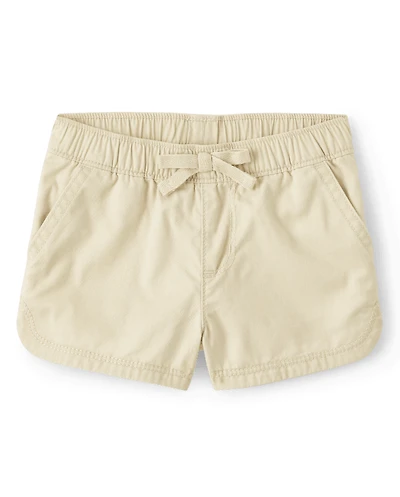 Baby And Toddler Girls Pull On Shorts