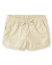 Baby And Toddler Girls Pull On Shorts