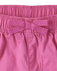 Baby And Toddler Girls Pull On Shorts