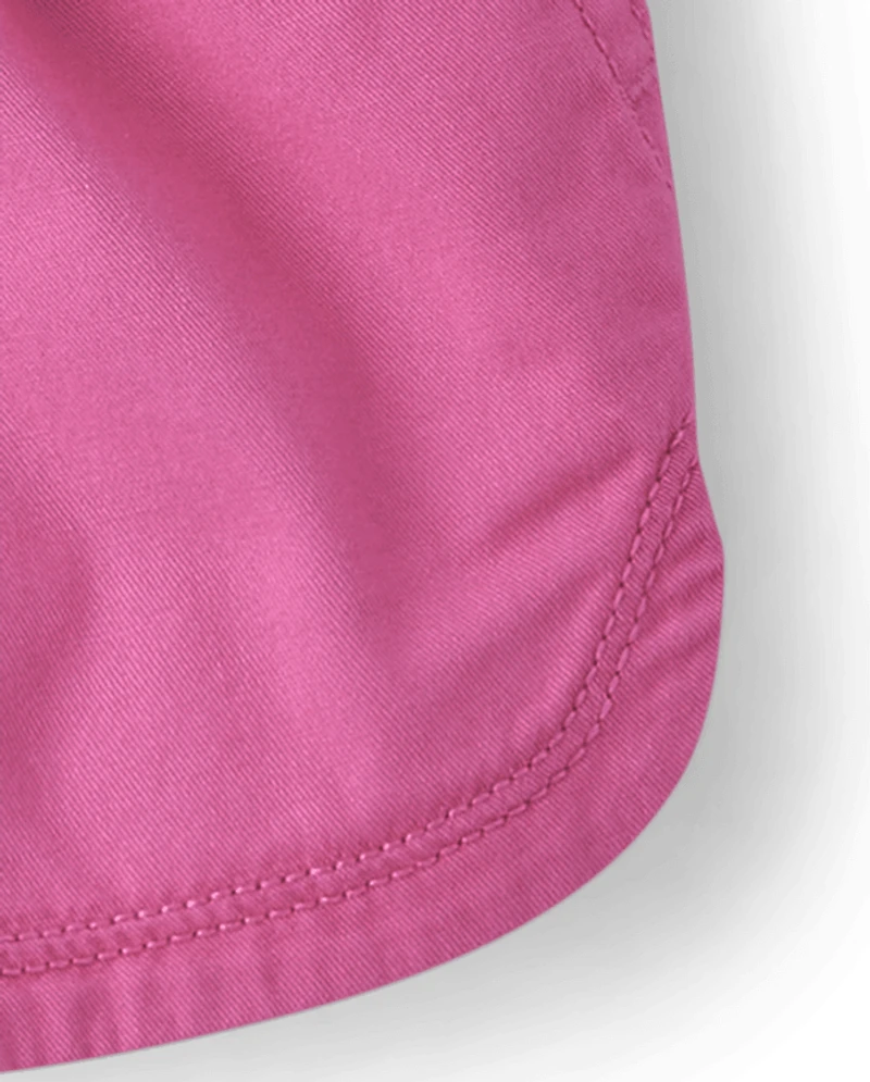 Baby And Toddler Girls Pull On Shorts