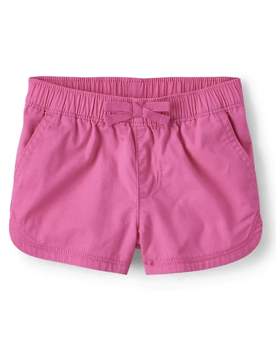 Baby And Toddler Girls Pull On Shorts