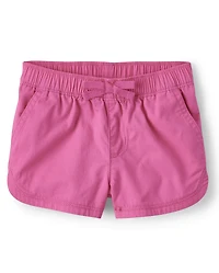 Baby And Toddler Girls Pull On Shorts