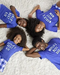 Kids Matching Family Best Kid Pajamas