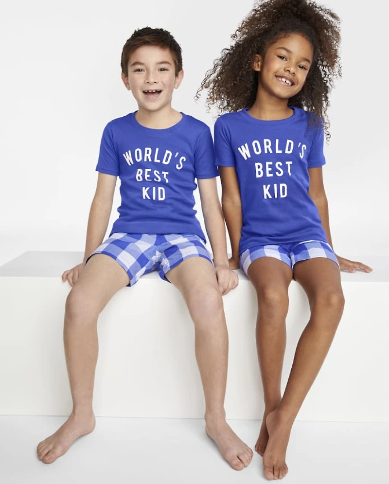Kids Matching Family Best Kid Pajamas