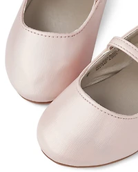 Toddler Girls Shimmer Ballet Flats