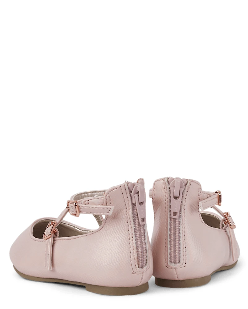 Ballerines scintillantes pour toute-petite fille