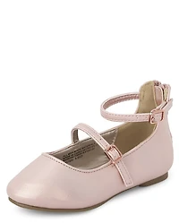 Toddler Girls Shimmer Ballet Flats