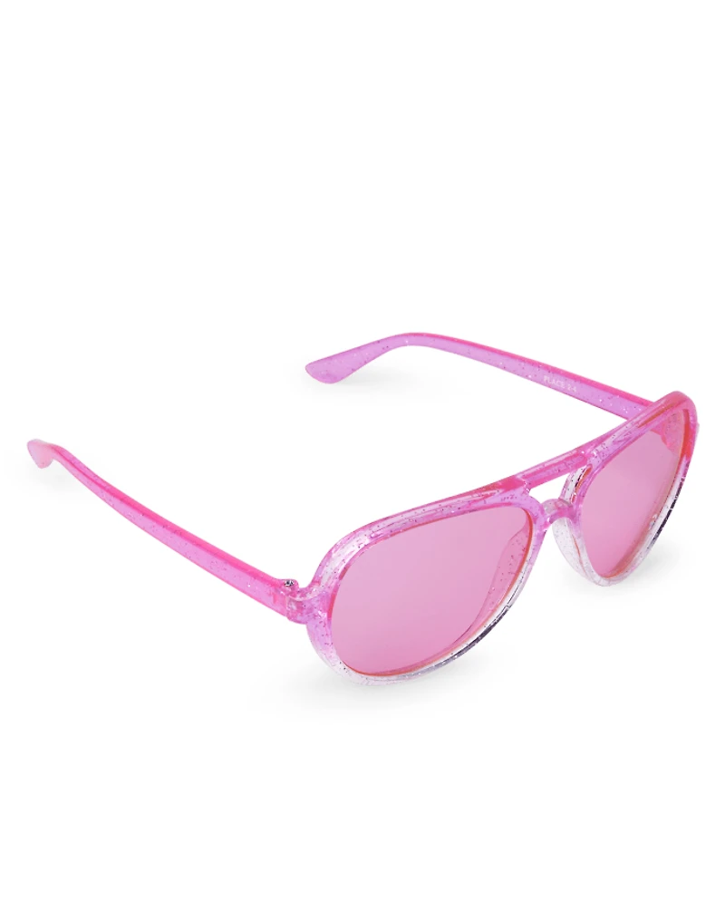 Toddler Girls Butterfly Aviator Sunglasses
