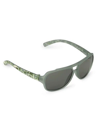 Toddler Boys Camo Aviator Sunglasses