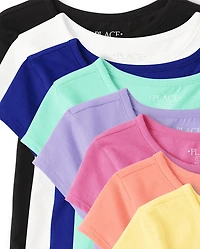 Girls Tee Shirt 8-Pack