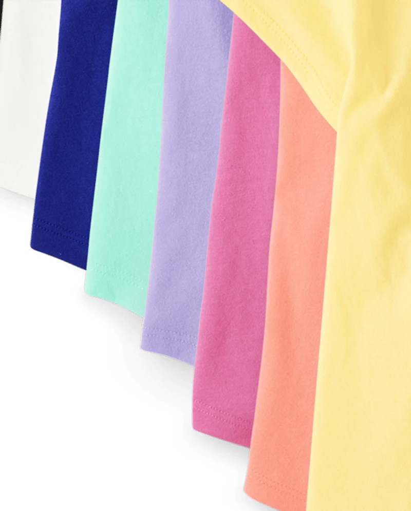 Lot de 8 t-shirts pour filles