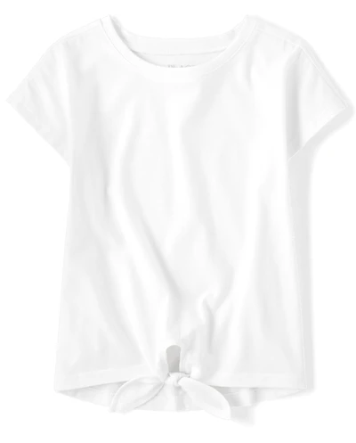 Girls Tie Front Top