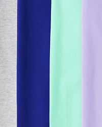 Girls Leggings 8-Pack