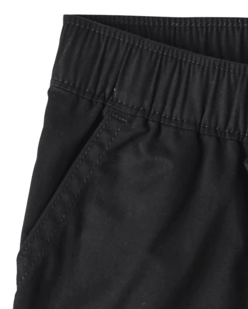 Girls Twill Pull On Shorts