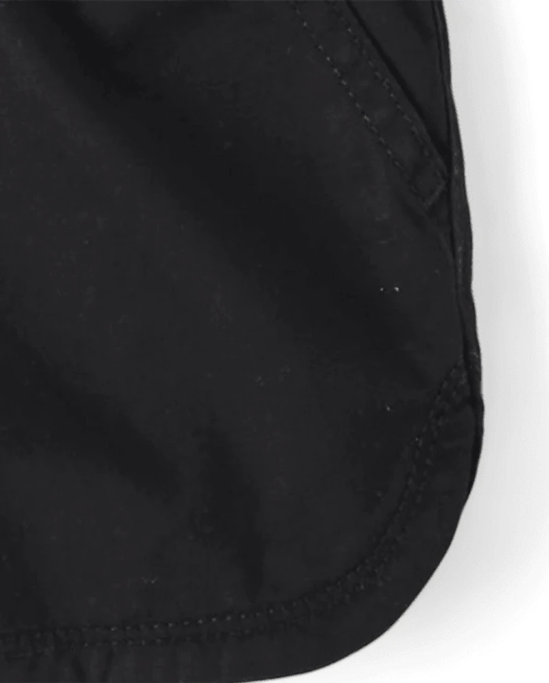 Girls Twill Pull On Shorts