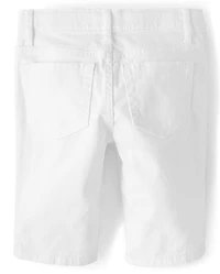 Girls Twill Skimmer Shorts - Plus
