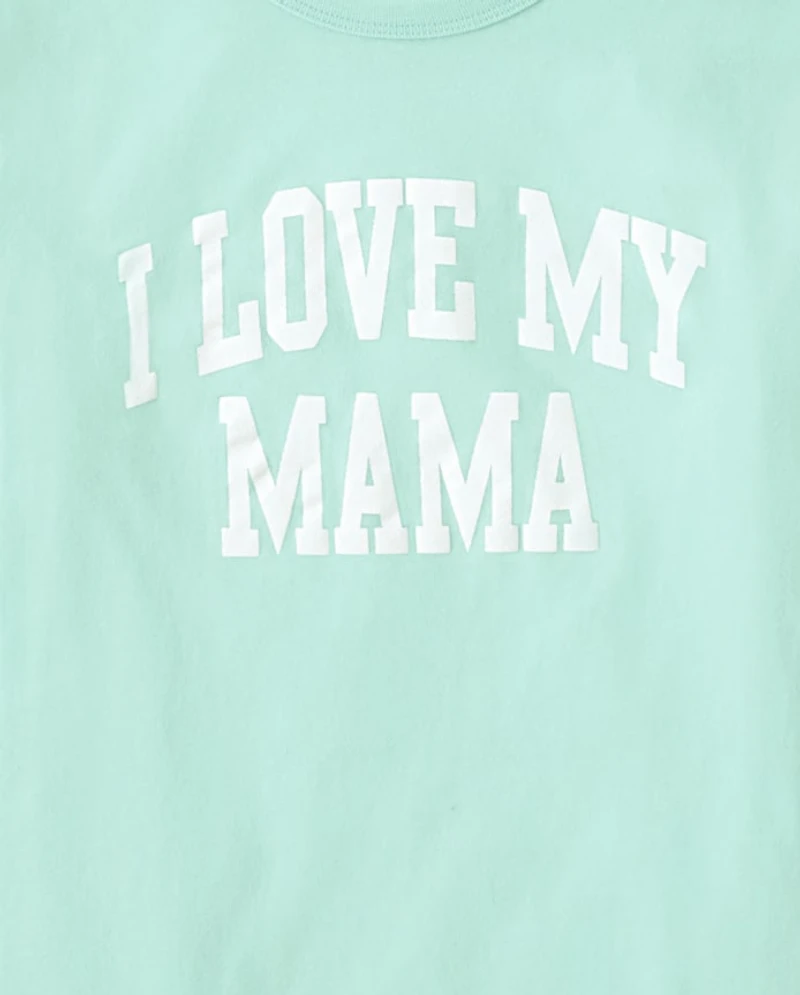 Boys Matching Family Mama Graphic Tee