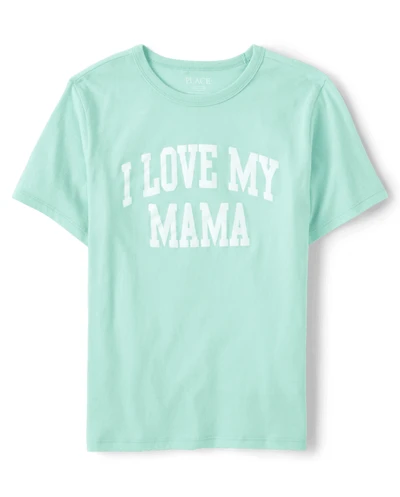 Boys Matching Family Mama Graphic Tee