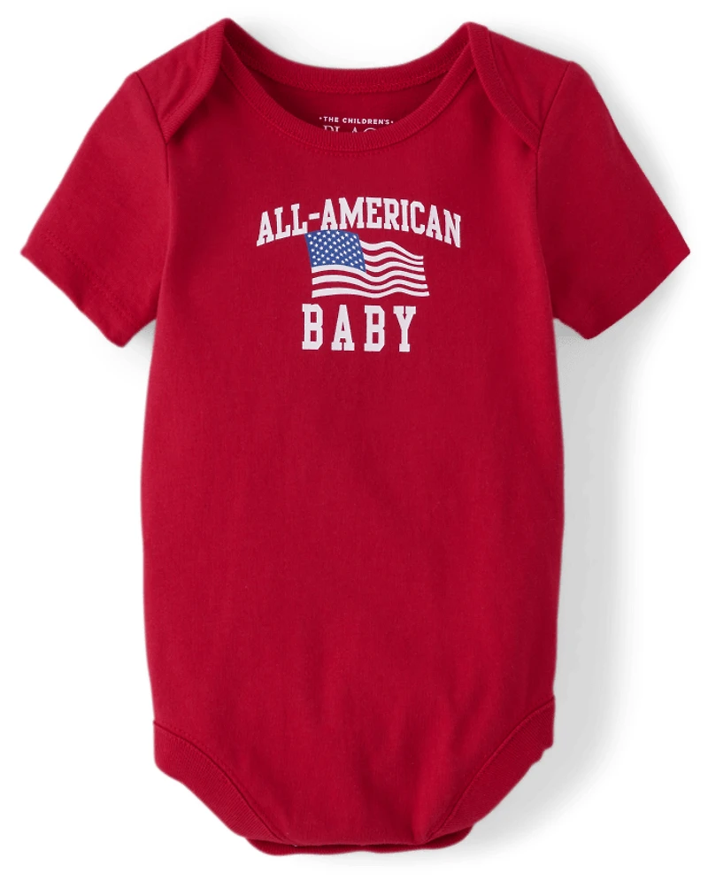 Baby Matching Family All-American Graphic Bodysuit