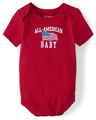 Baby Matching Family All-American Graphic Bodysuit