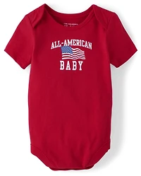 Baby Matching Family All-American Graphic Bodysuit