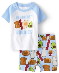 Baby And Toddler Breakfast Buddies Snug Fit Cotton Pajamas
