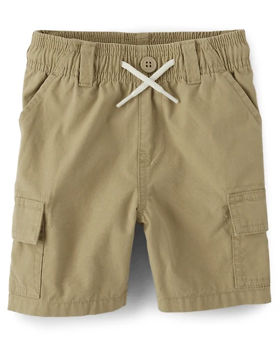 Short cargo à enfiler pour bébés et tout-petits garçons