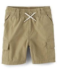 Short cargo à enfiler pour bébés et tout-petits garçons