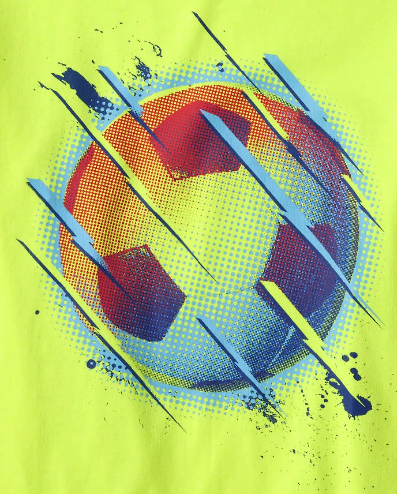 Boys Soccer Graphic Tee