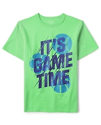 Boys Game Time Graphic Tee