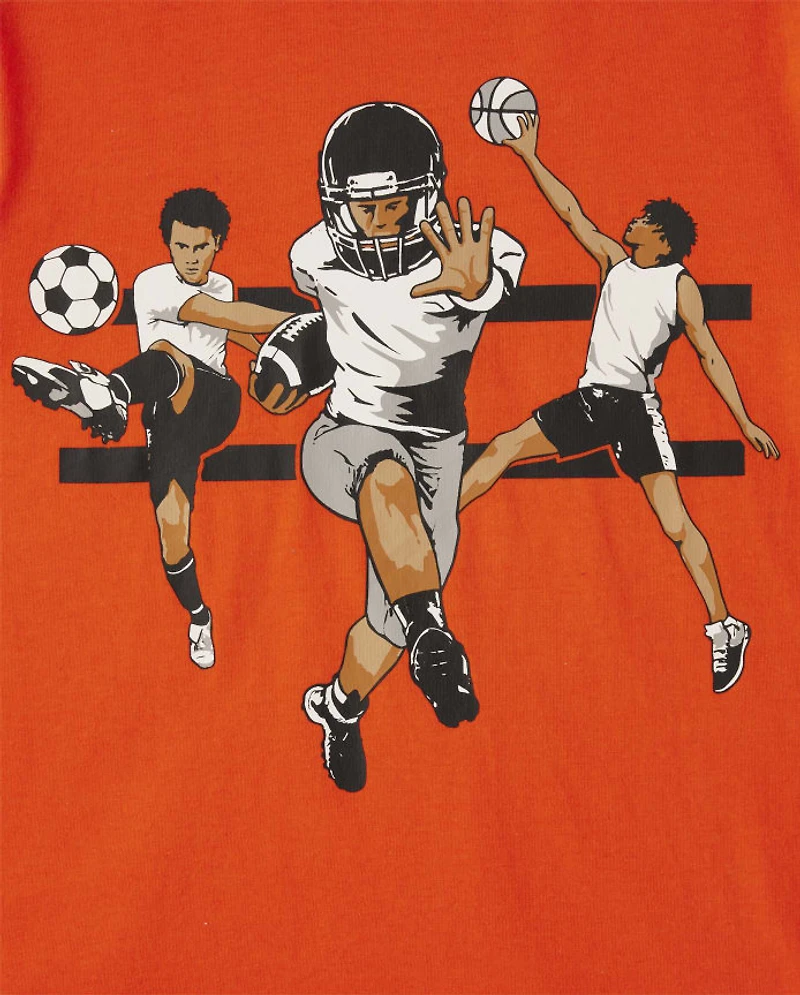 Boys Sport Graphic Tee