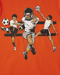 Boys Sport Graphic Tee