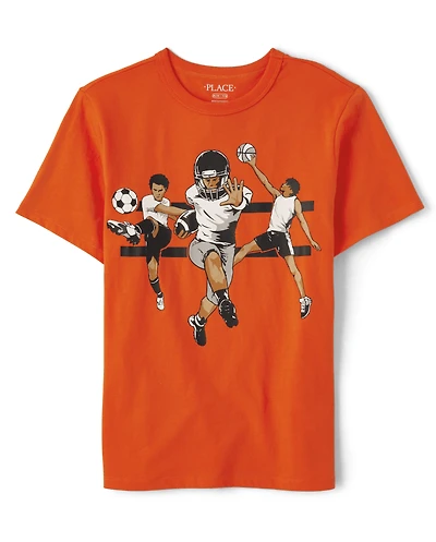 Boys Sport Graphic Tee