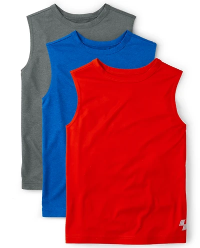 Boys Muscle Tank Top 3-Pack