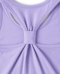 Girls Dreamer Knot Back Tank Top 2-Pack