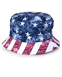 Baby And Toddler Boys American Flag Bucket Hat