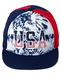 Baby And Toddler Boys USA Colorblock Baseball Hat