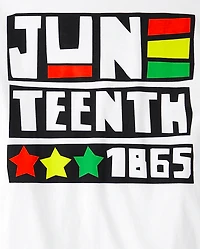 Adult Matching Family Juneteenth Graphic Tee