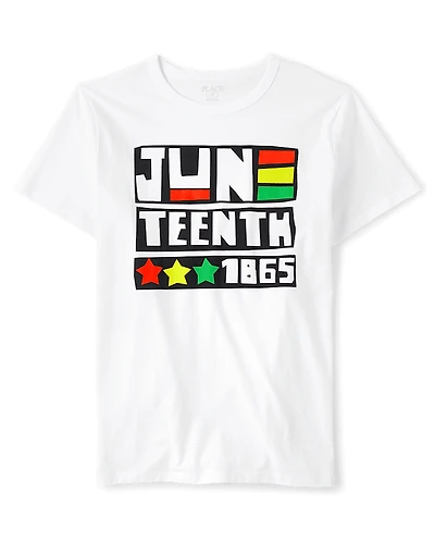 Adult Matching Family Juneteenth Graphic Tee