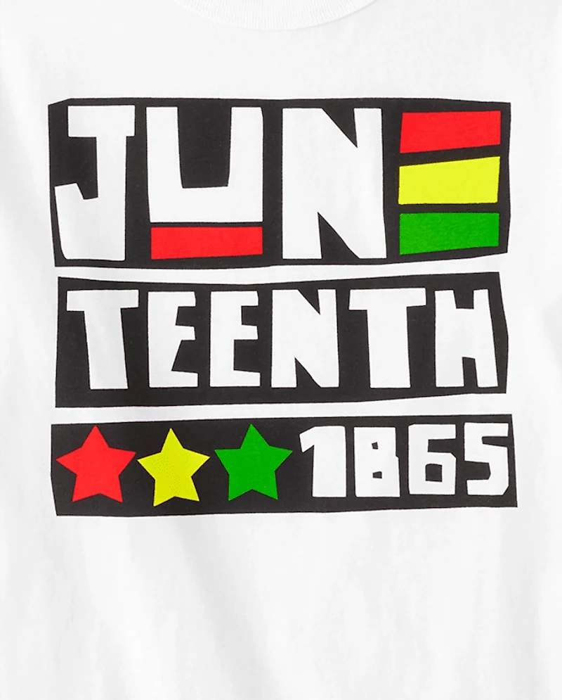 Kids Matching Family Juneteenth Graphic Tee