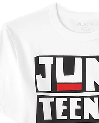 Kids Matching Family Juneteenth Graphic Tee