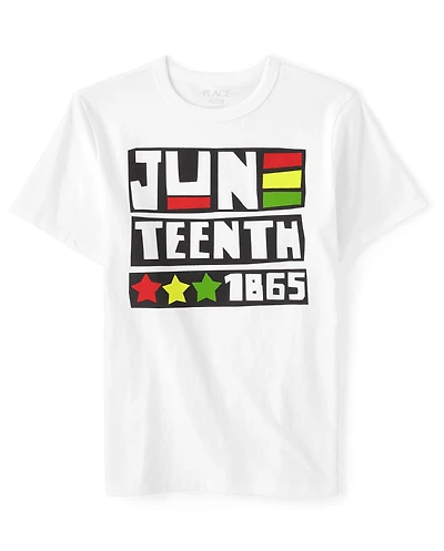 Kids Matching Family Juneteenth Graphic Tee