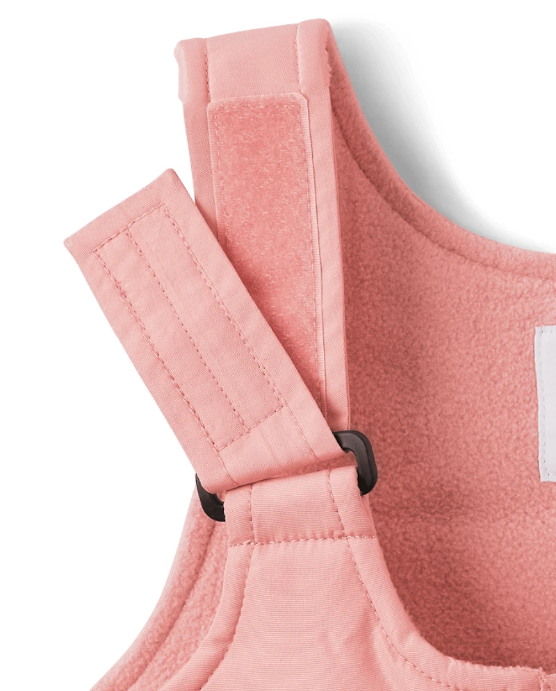 Toddler Girls Snow Overalls