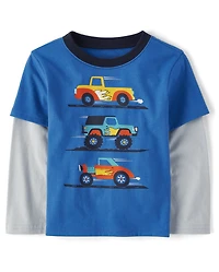 Baby And Toddler Boys Cars 2 1 Top