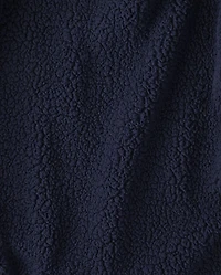 Boys Print Sherpa-Lined Performance Zip-Up Hoodie
