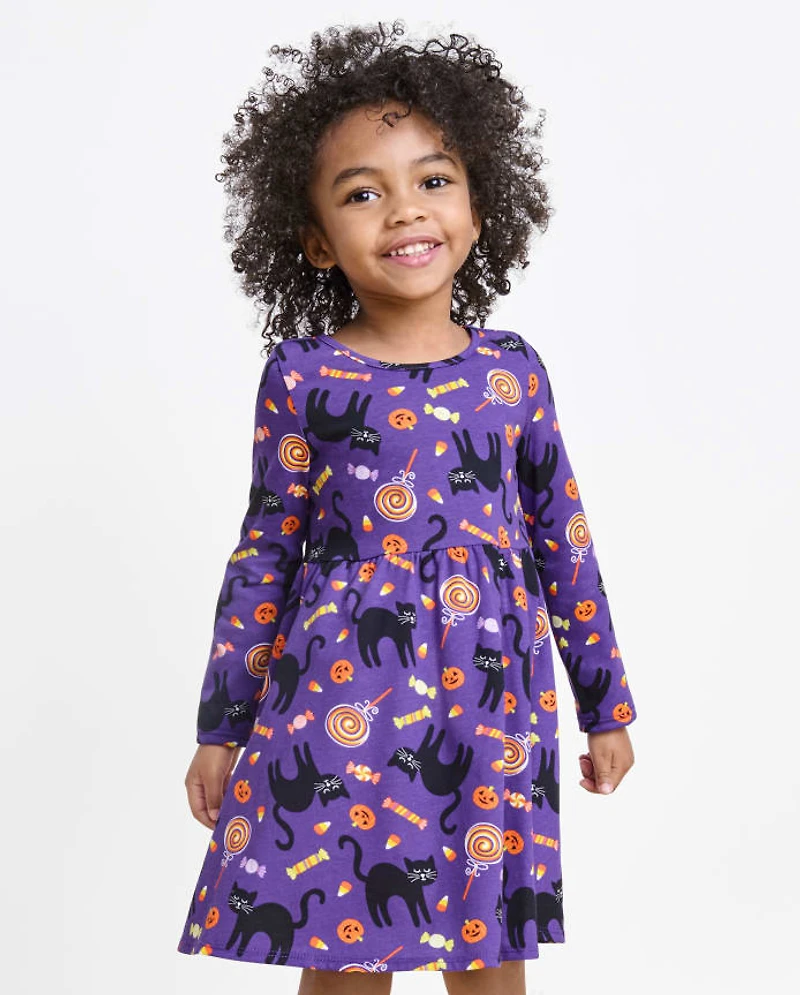 Baby And Toddler Girls Halloween Everyday Dress