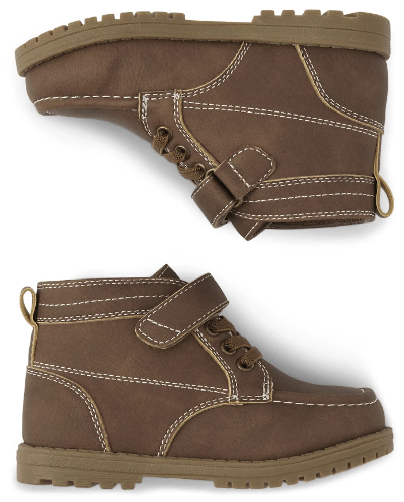 Toddler Boys Lace Up Boots