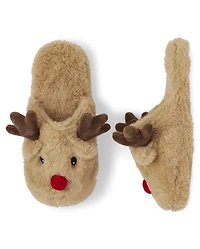 Adult Matching Family Reindeer Slippers