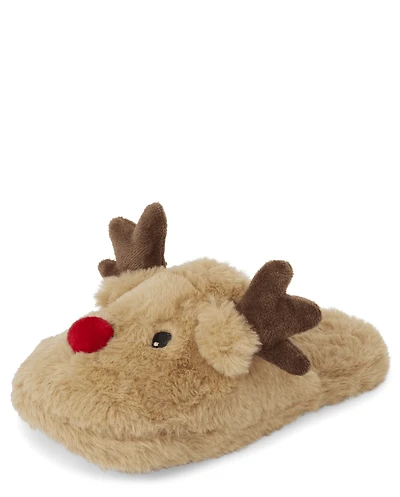 Adult Matching Family Reindeer Slippers