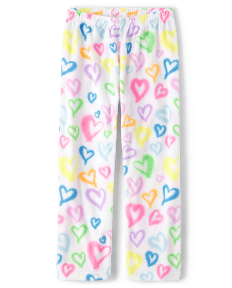Girls Hearts Pajama Pants